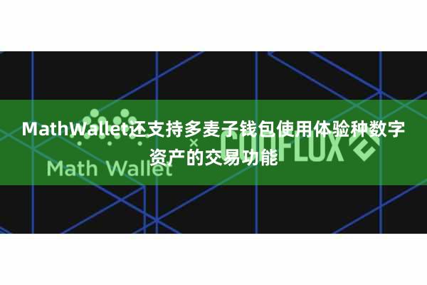 MathWallet还支持多麦子钱包使用体验种数字资产的交易功能