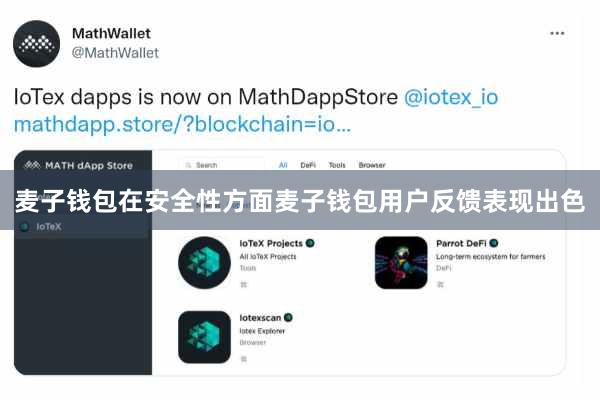 麦子钱包在安全性方面麦子钱包用户反馈表现出色