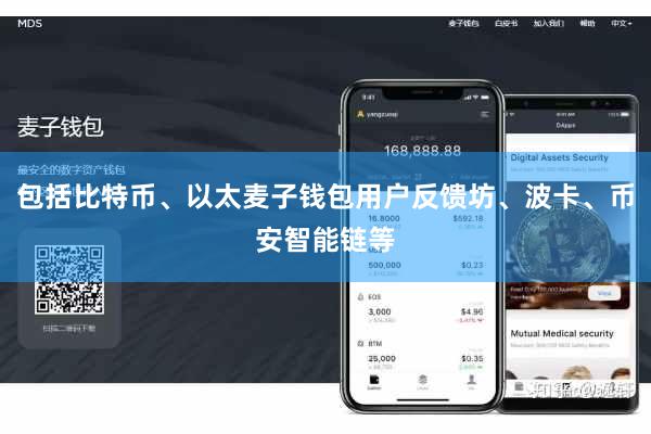 包括比特币、以太麦子钱包用户反馈坊、波卡、币安智能链等