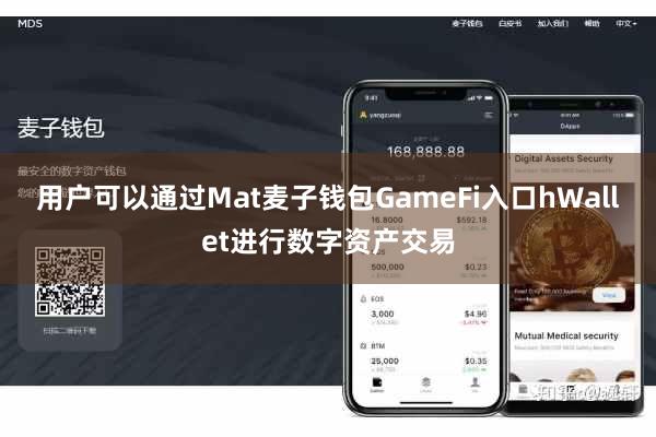 用户可以通过Mat麦子钱包GameFi入口hWallet进行数字资产交易