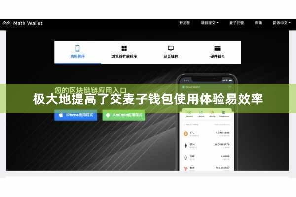 极大地提高了交麦子钱包使用体验易效率